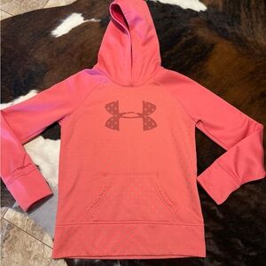 Under Armour Coral Hoodie with Logo